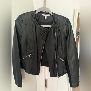 Zara leather jacket